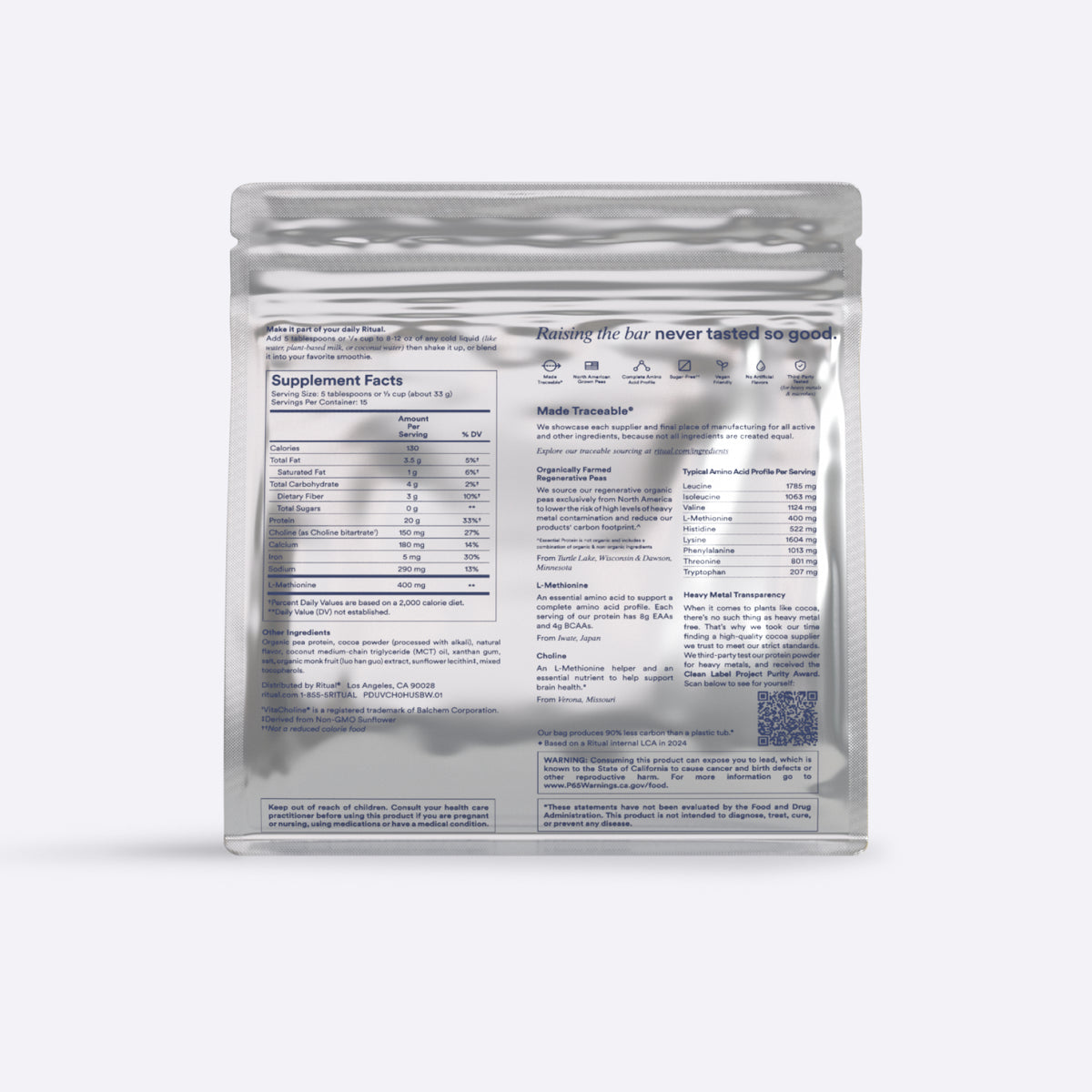 Ritual Essential Protein Daily Shake