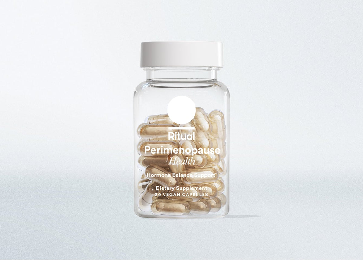 Perimenopause Health Bottle Image